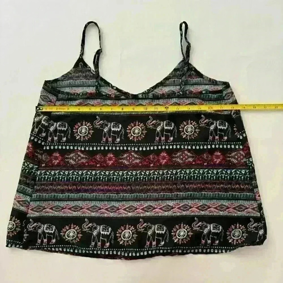 Hollister Loose Elephant Print Tank - Picture 2 of 5